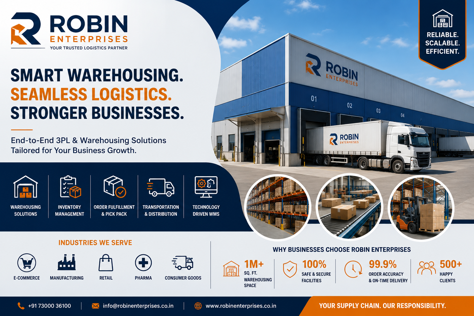 Robin Enterprises – Warehouse &#38;#38; Logistics Management Platform