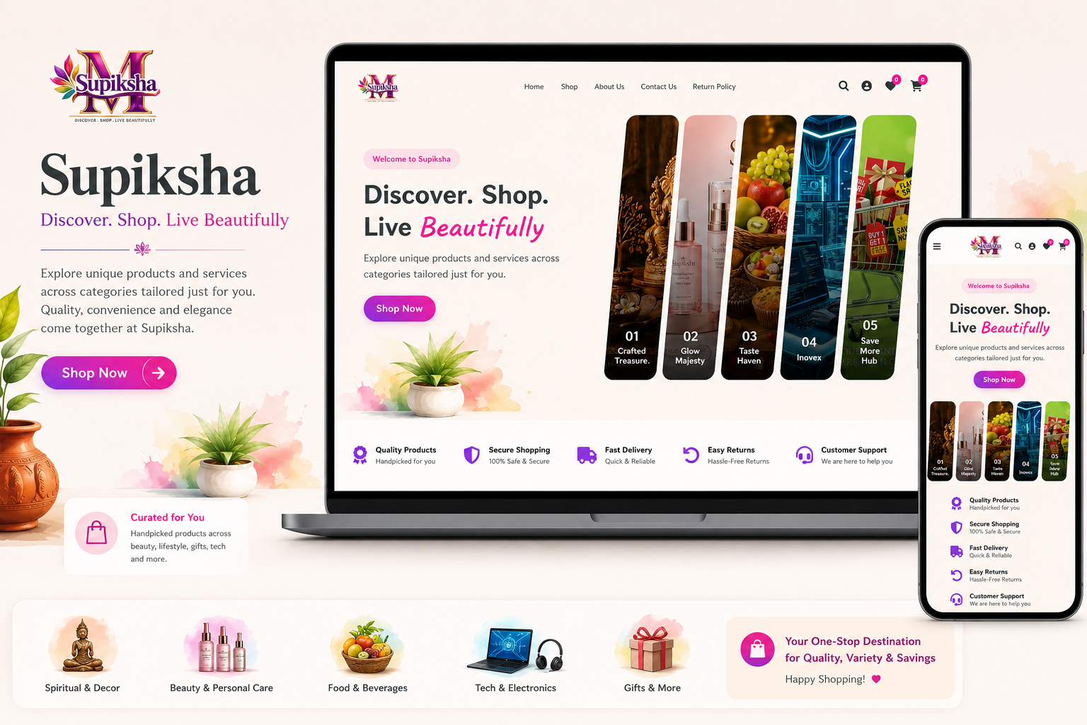Supiksha – Smart Industrial E-Commerce &#38;#38; Procurement Platform  Alternative Project Names